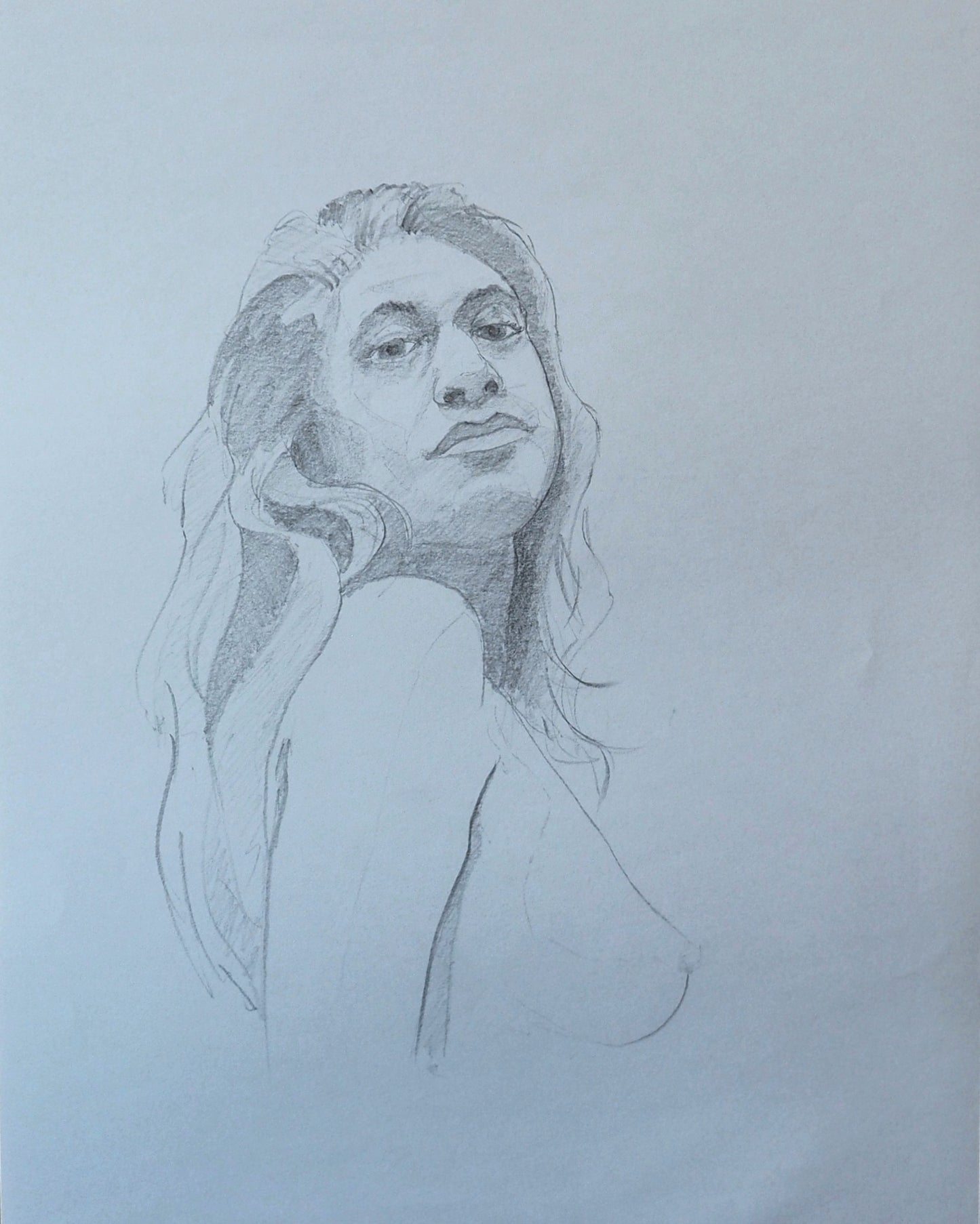 Defiance - Portrait Drawing