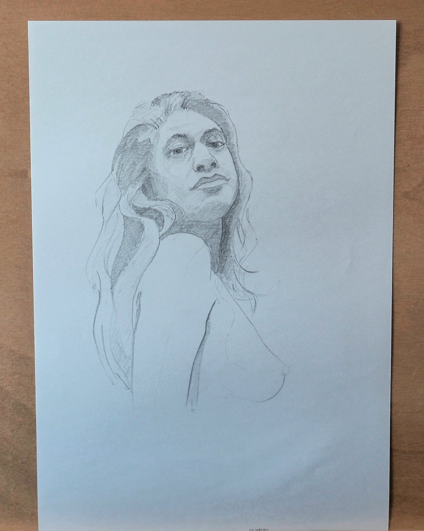 Defiance - Portrait Drawing
