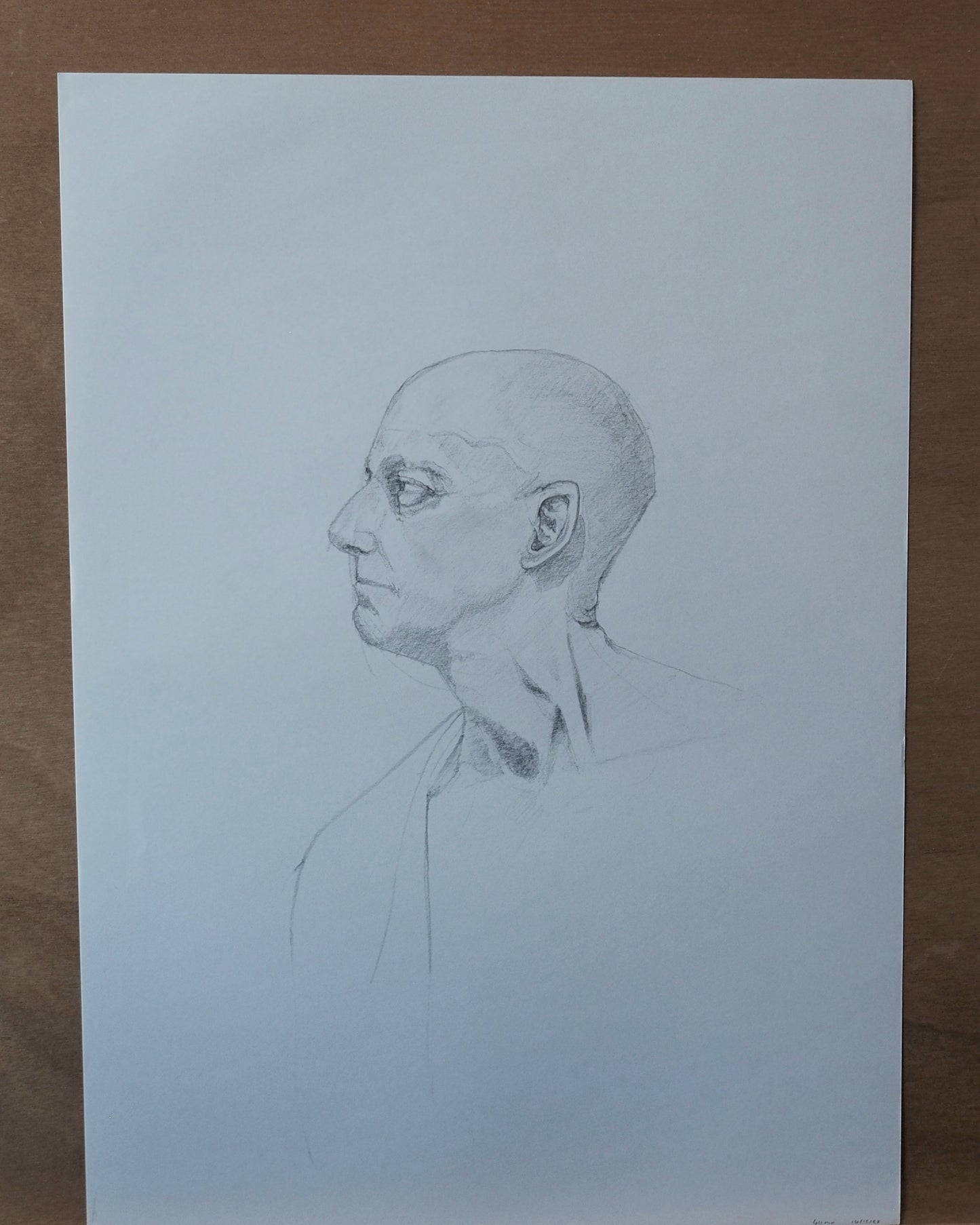 Pensive Stare - Portrait Drawing