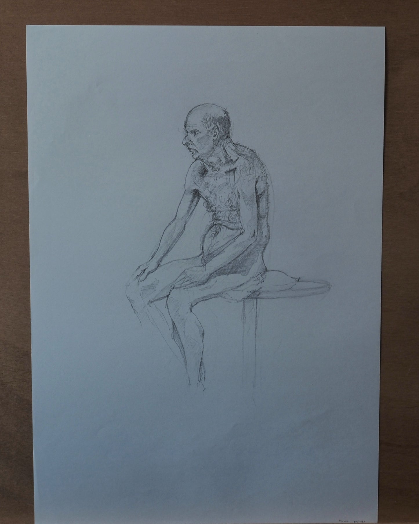 Fragile Solitude - Figure Drawing