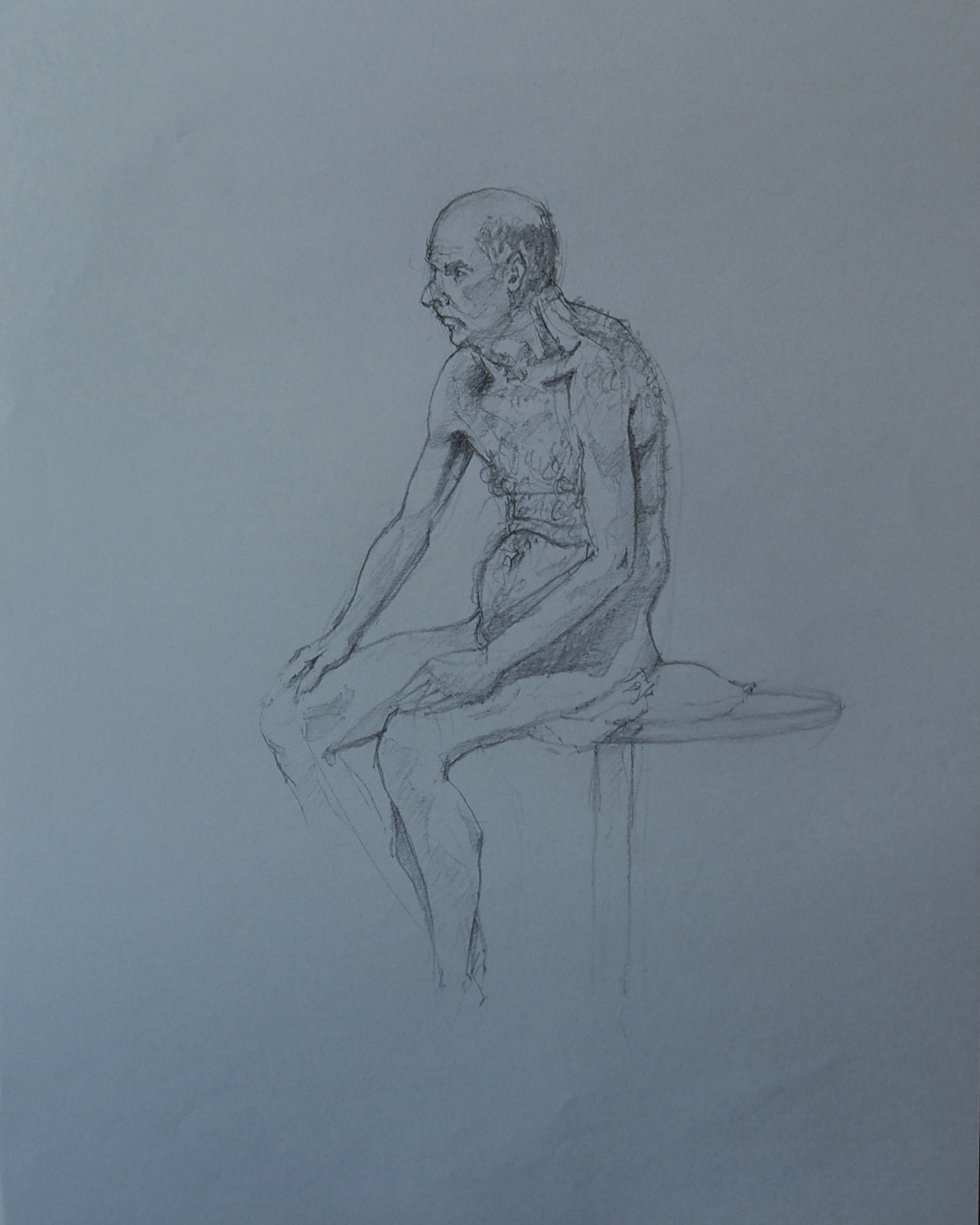 Fragile Solitude - Figure Drawing