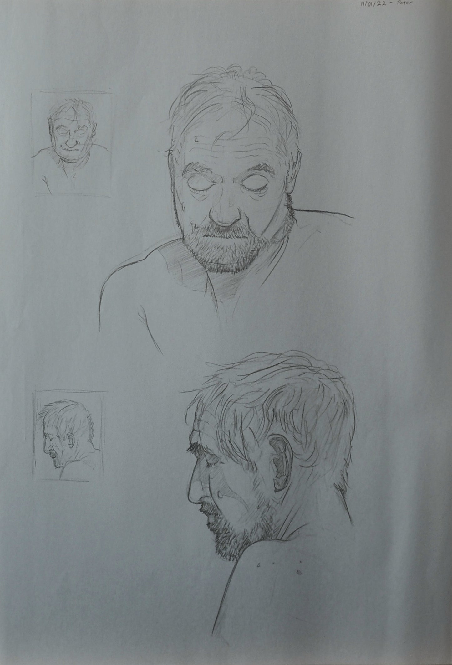Self Reflection - Portrait Drawing