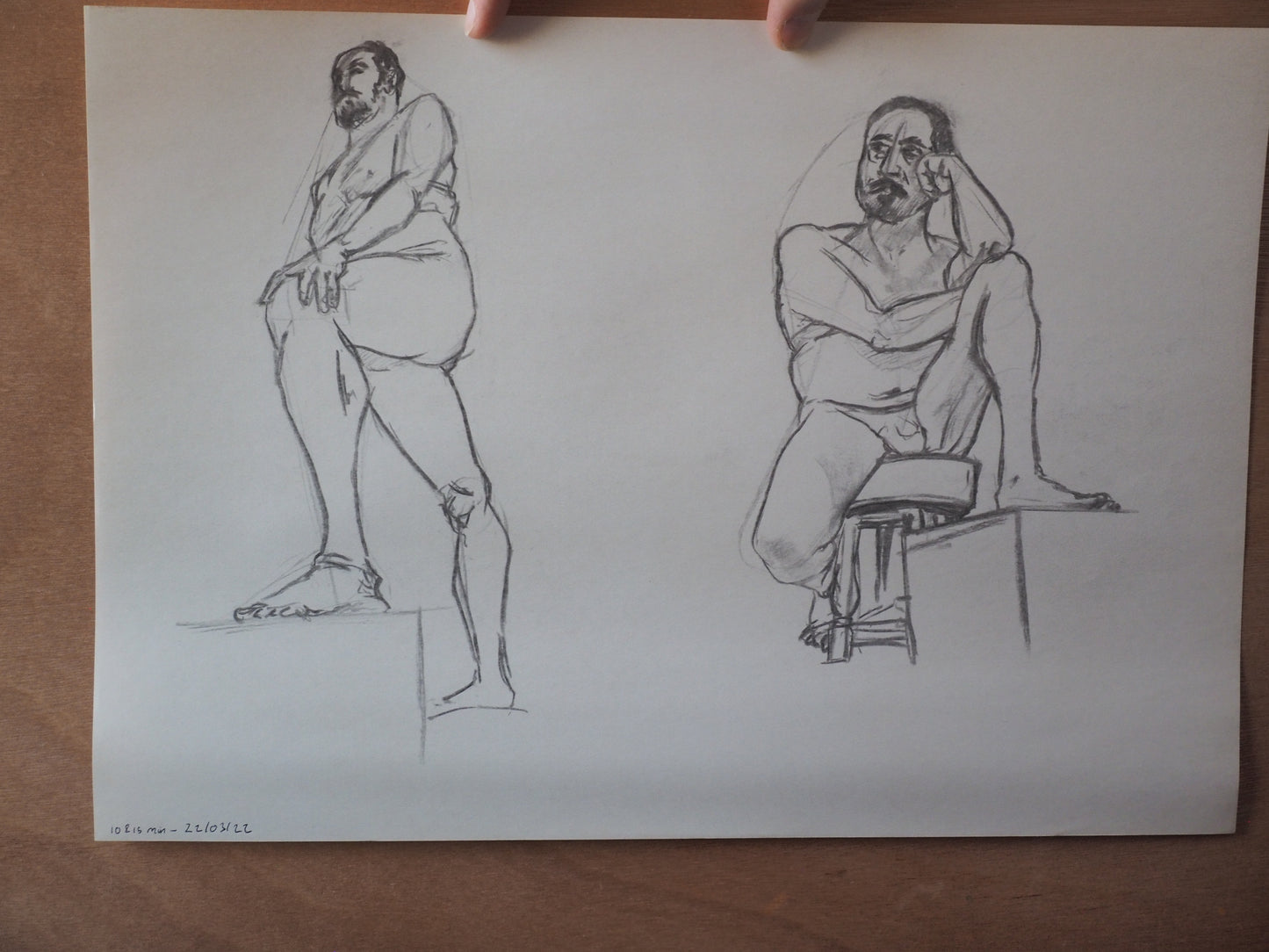 Lost in Thought - Figure Drawing