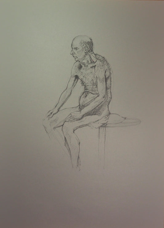 Fragile Solitude - Figure Drawing